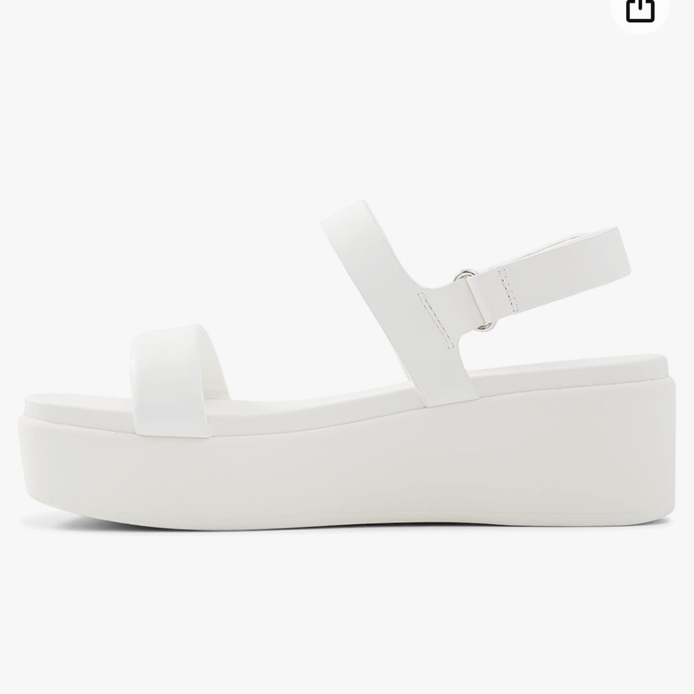 Brand New Aldo Tisdal sandals in White